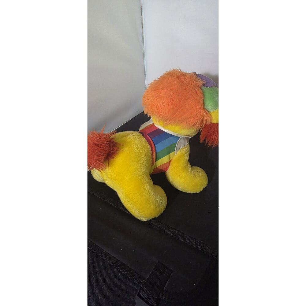 Vintage 1983 Puppy Brite Rainbow Brite Plush Dog 12" Mattel Stuffed Animal Z1 - Picture 4 of 6